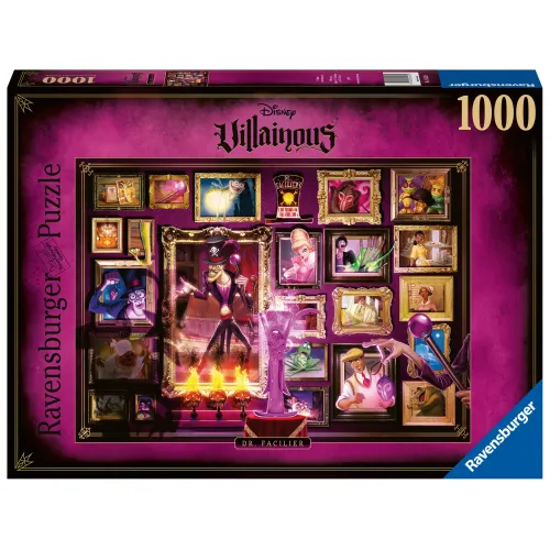 Ravensburger puzzel 1000 stukjes Disney Villainous Dr. Facillier